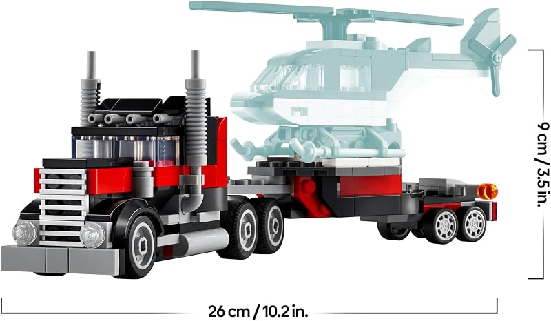 Creator 3 in 1 Autocarro con elicottero 31146