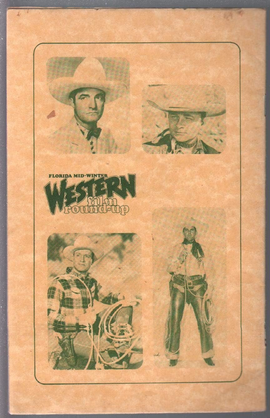 Amazon Com Florida Mid Winter Western Film Round Up Convention Program Book 1976 Fn Entertainment Collectibles