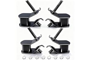 TKCBCD Anti Vibration Rubber Mount for 2000w 3000w 3500w 4000w 4750w Compatible with Champion Firman Predator Open-Frame Generators Shock-Absorbing Feet 4 Pcs (2 Left and 2 Right)