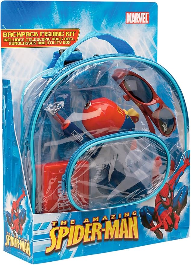 shakespeare spiderman fishing pole