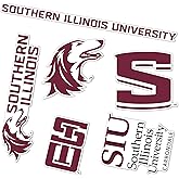 Desert Cactus Southern Illinois University Sticker SIU Salukisr Vinyl Decals Laptop Water Bottle Car Scrapbook Sheet T2 (Type 2-4)