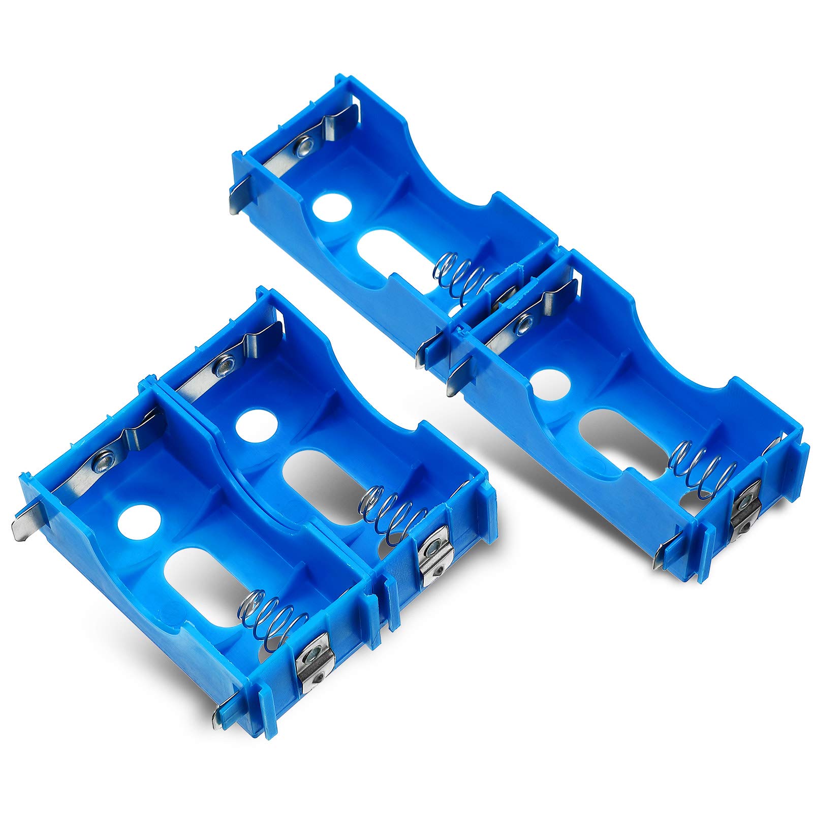 Photo 1 of Weewooday 4 Pieces D-Cell Battery Holder Series or Parallel Physical Science Plastic D Size Battery Case Physics D Holder