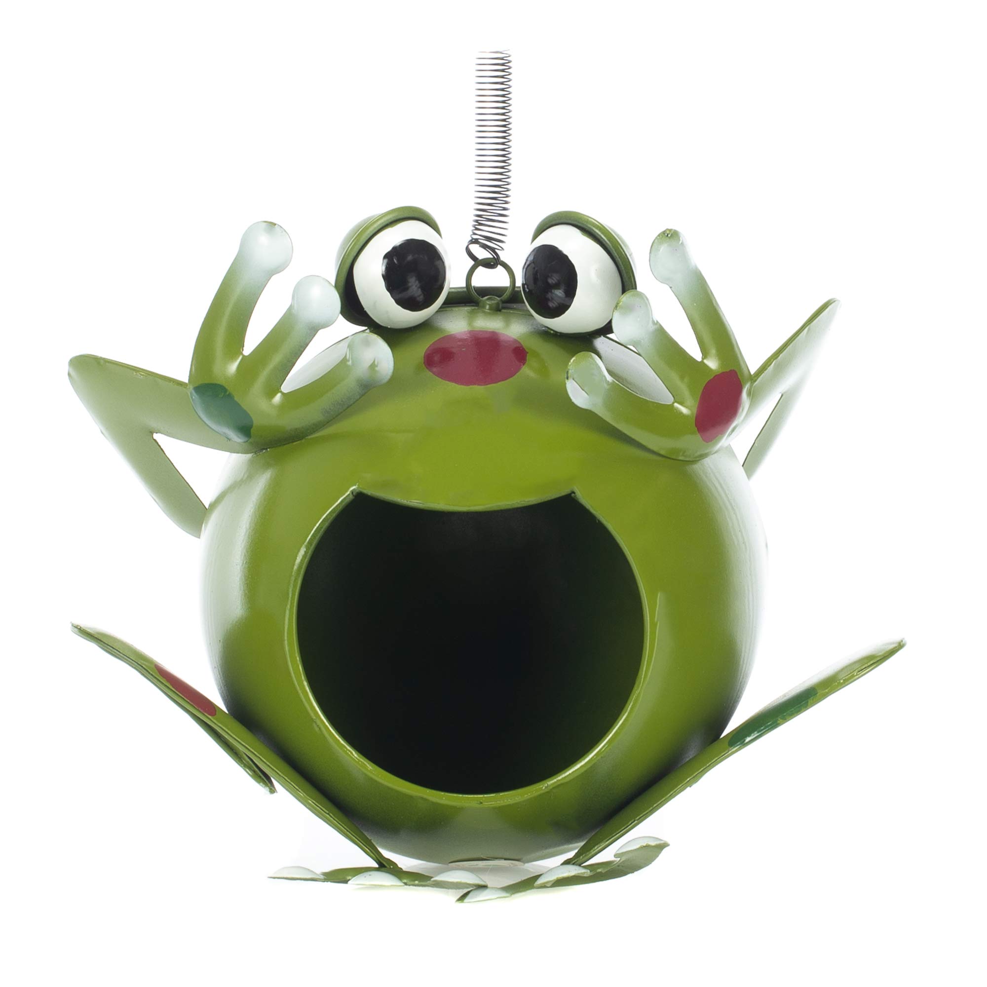 Sunset Vista Designs Medium Froggy Solar Bouncy Hanging Decoration