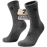 Juclise Alpaca Wool Micro Crew Hiking Socks Midweight Moisture Wicking Anti-blister Cushioned