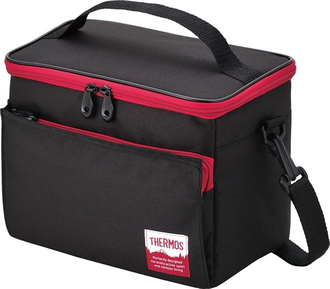 Amazon サーモス ソフトクーラー 5l ブラック Ref 005 Bk ランチバッグ ランチ巾着 ランチベルト オンライン通販