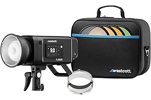 Westcott FJ800 Touchscreen Strobe with FJ Pro AC/DC Battery (800Ws) TTL HSS AC/DC Powered 250+ Full Power Flashes (US/CA Plug