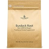 PURE ORIGINAL INGREDIENTS Burdock Root Extract (8 oz) Lab-Verified, Non-GMO