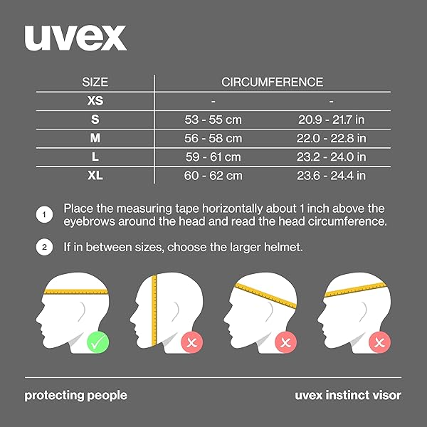UVEX INSTINCT VISOR – ADJUSTABLE SKI & SNOWBOARD HELMET WITH INTEGRATED VISOR FOR WOMEN & MEN – BLACK MATTE – EXTRA LARGE