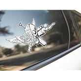 Stickers Force Recon Jack of All Trades Decal United States Army Military for Car Truck Window Laptop Bumper US Flag 6 in