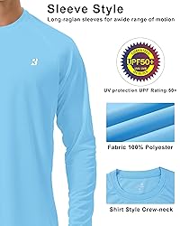 Roadbox Mens UPF 50+ Long Sleeve SPF Diving Rash