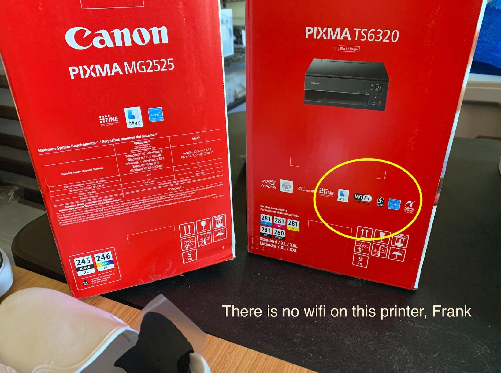13/mo Finance Canon MG Series PIXMA MG2525 Inkjet Photo Printer with