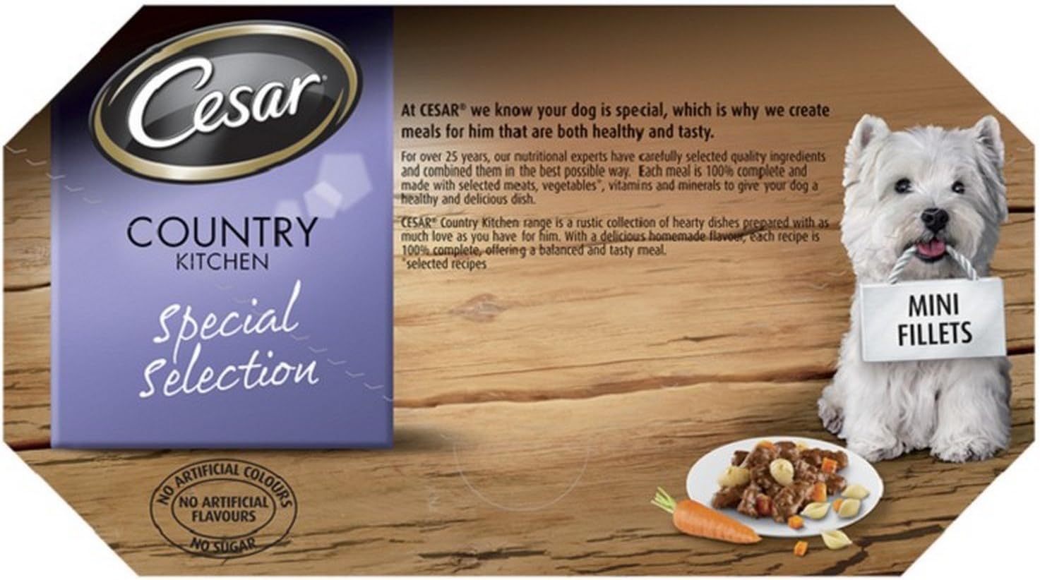 Cesar Dog Food Country Kitchen Dog Trays Special Selection in Gravy 8 x 150g, red, 150 g (Pack of 8) - Image 4