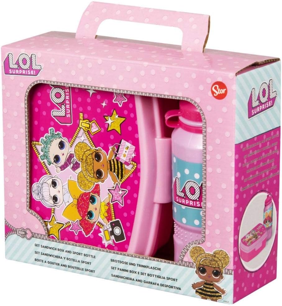 L.O.L Surprise! Lunch Box & Water Bottle Set, 420 ml - Image 4