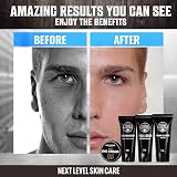 Viking Revolution Mens Skincare Kit Moisturiser Wash Scrub Eye Cream 148ml view 3
