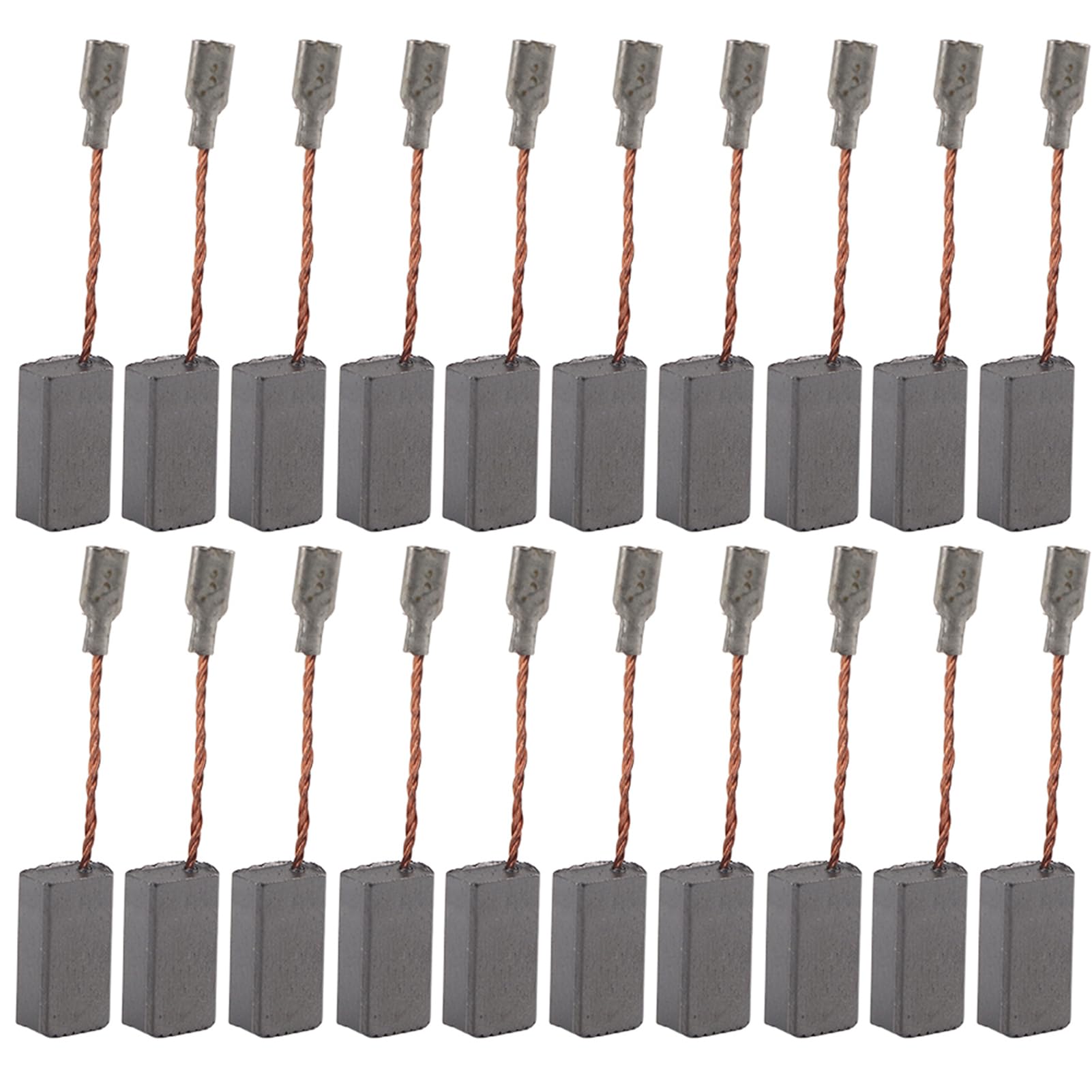WGFOIP 20pcs Carbon Brush, Replaceable Conductive 5x8x16mm Electric Motor Carbon Brush, for Electric Motor Drills