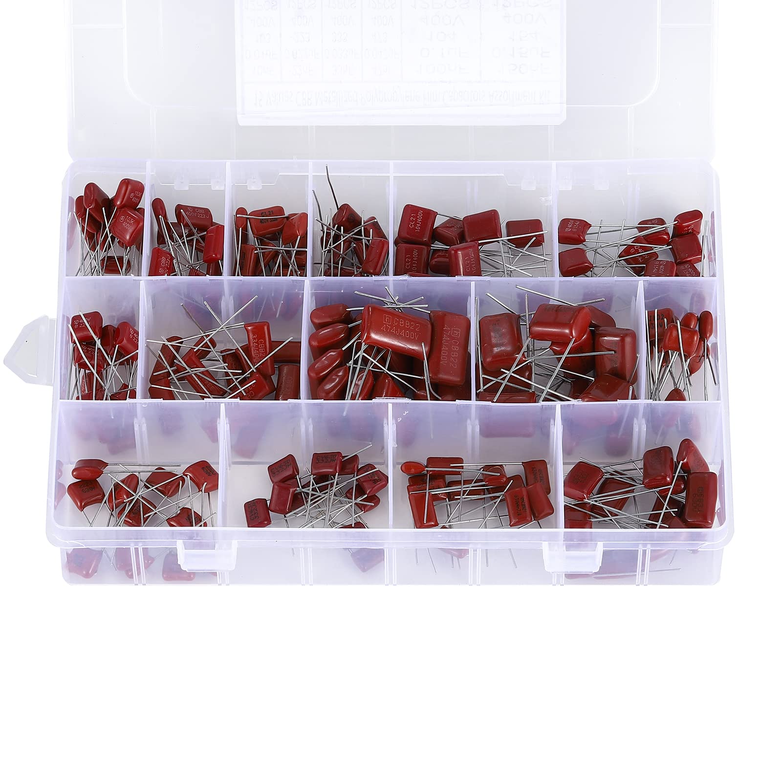 Capacitor Polypropyleen 22n 1,6 kV FKP1 condensator 22 nF 1600 V DC 27,5 mm ± 5% van WIMA hoeveelheid naar keuze ®elpohl (1