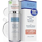 Dr. Denese SkinScience HydroShield Ultra Moisturizing Face Serum 4 oz – Retinol & Ceramide Formula for Deep Moisture, Smooth Radiant Skin, Fine Line Care – Dermatologist-Tested & Cruelty-Free