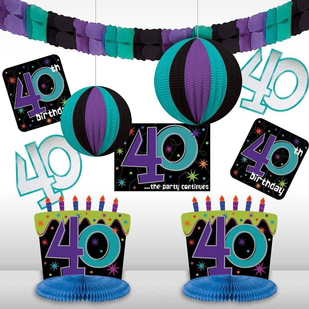 Party Decorations for 40th Birthday: Amazon.com