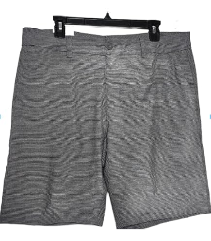 Hang-Ten Men's Hybrid Short (Smoked Pearl, 32) at Amazon Men's