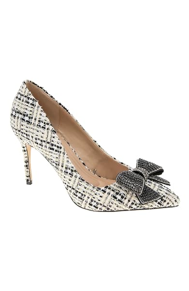 BCBGENERATION WOMEN’S BISSHA-2 PUMP, 5 IVORY MULTI