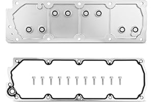 Upgraded LS Gen 4 Valley Cover Plate Kit Non AFM DOD Valley Pan Compatible with Chevrolet Silverado, GMC Sierra, Cadillac Esc