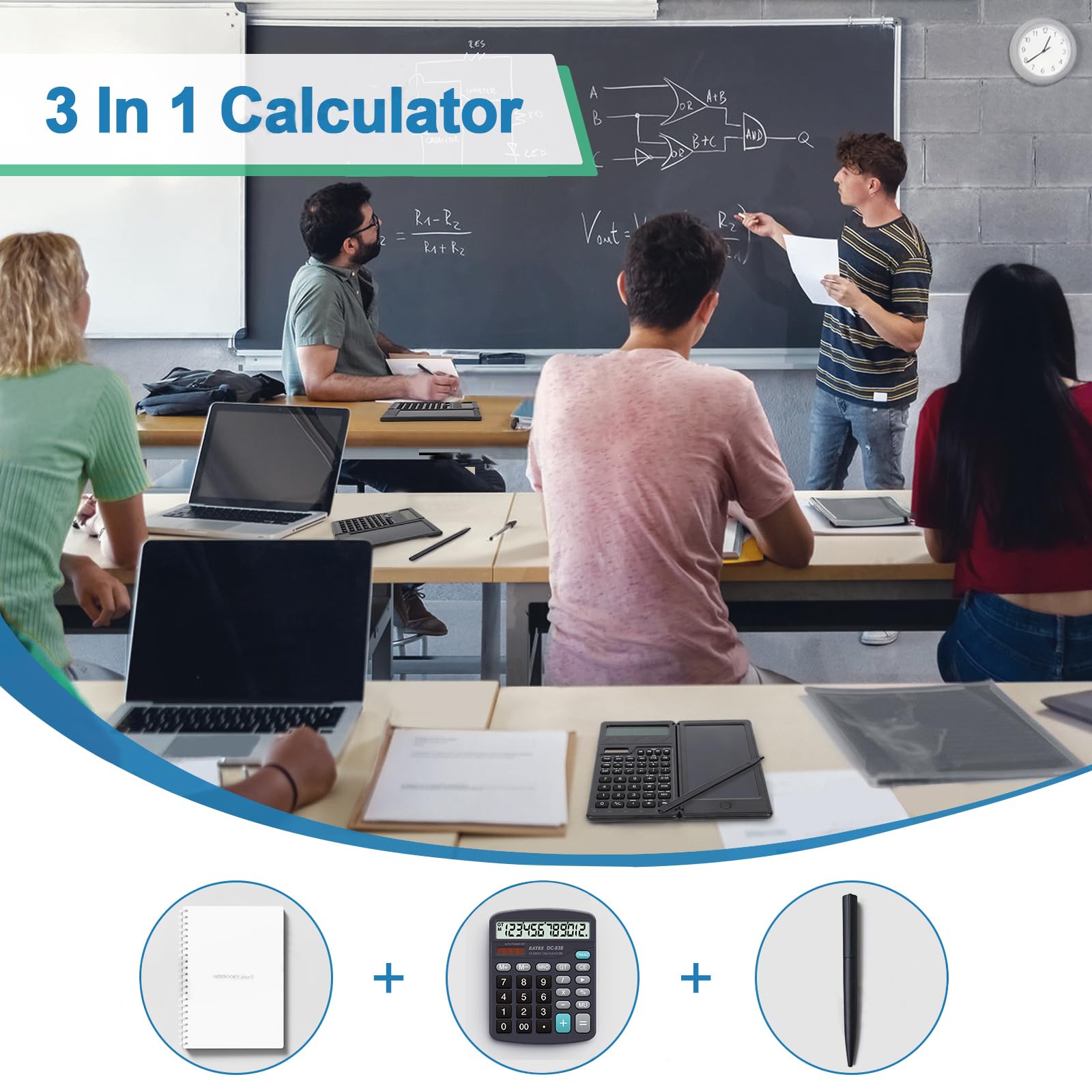 Mua EUPLONG Scientific Calculators for Students,10-Digit LED,Solar ...