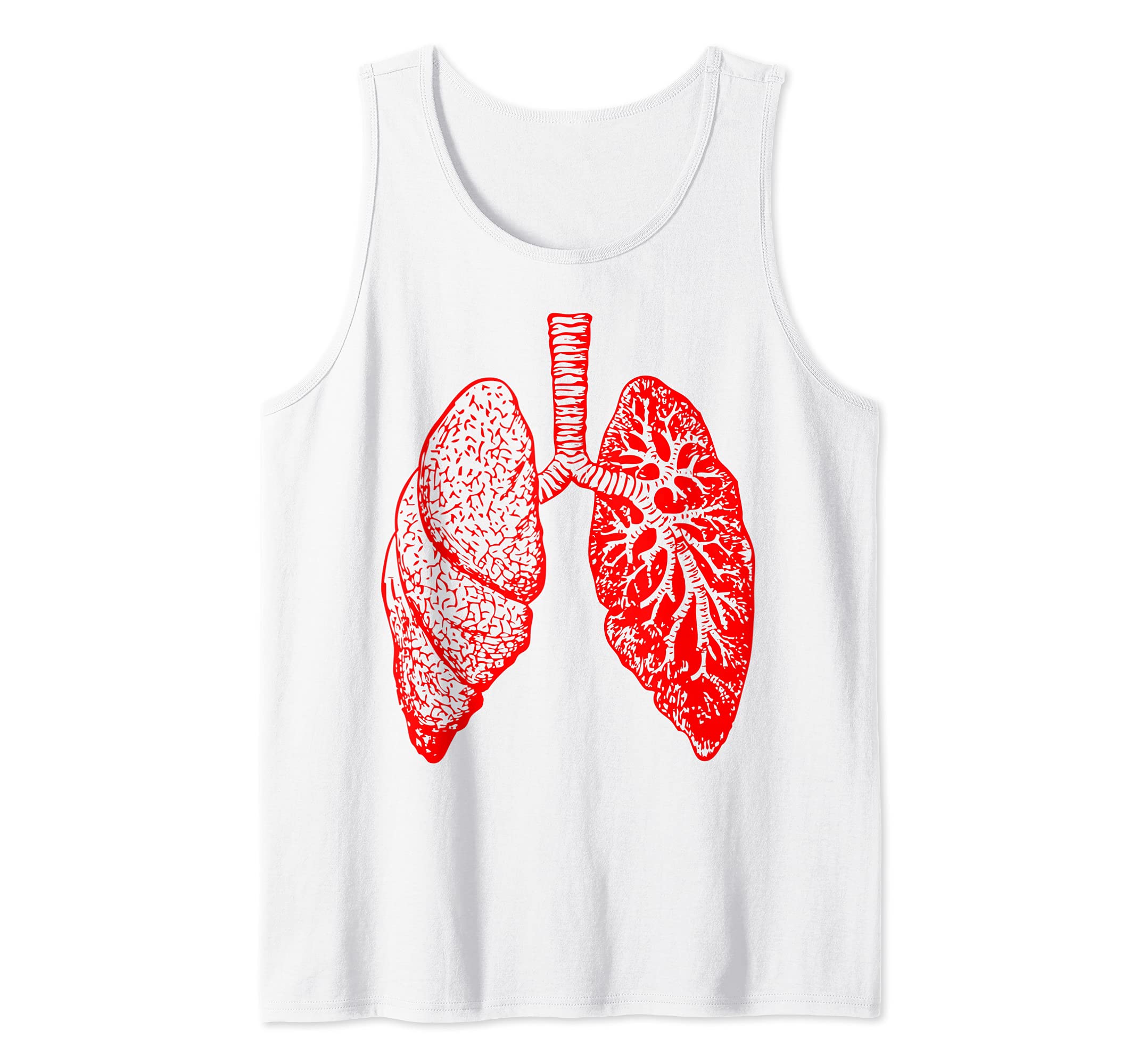 Red Lungs Costume Tank Top