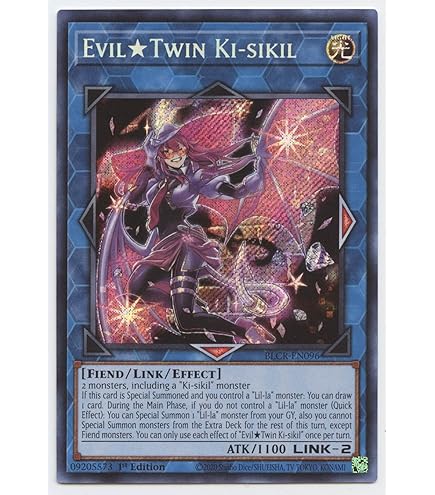Amazon.com: Yu-Gi-Oh! Evil Twin's Trouble Sunny - MP22-EN216
