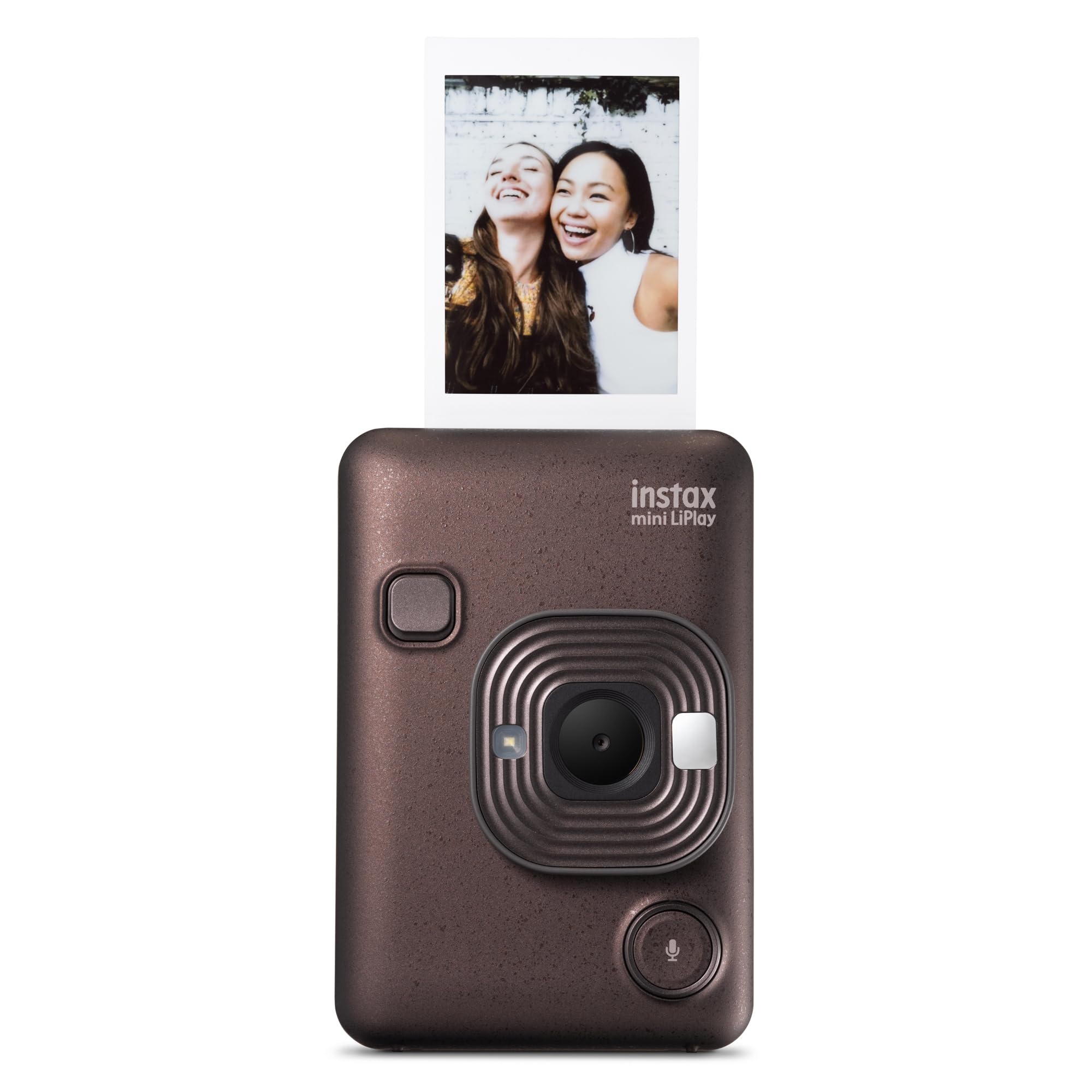Photo 1 of Fujifilm INSTAX Mini LIPLAY Hybrid Instant Camera - Deep Bronze
