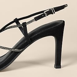 Amazon Essentials Women's Strappy Stiletto Heel
