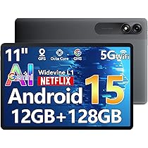 タブレット Android15 11インチ 24GB+128GB 新品 ♪ Blackview Android 15 Tablet 11 inch, Tab 90WiFi with Gemini Ai 2.0