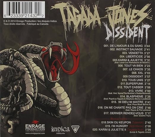 tagada jones dissident