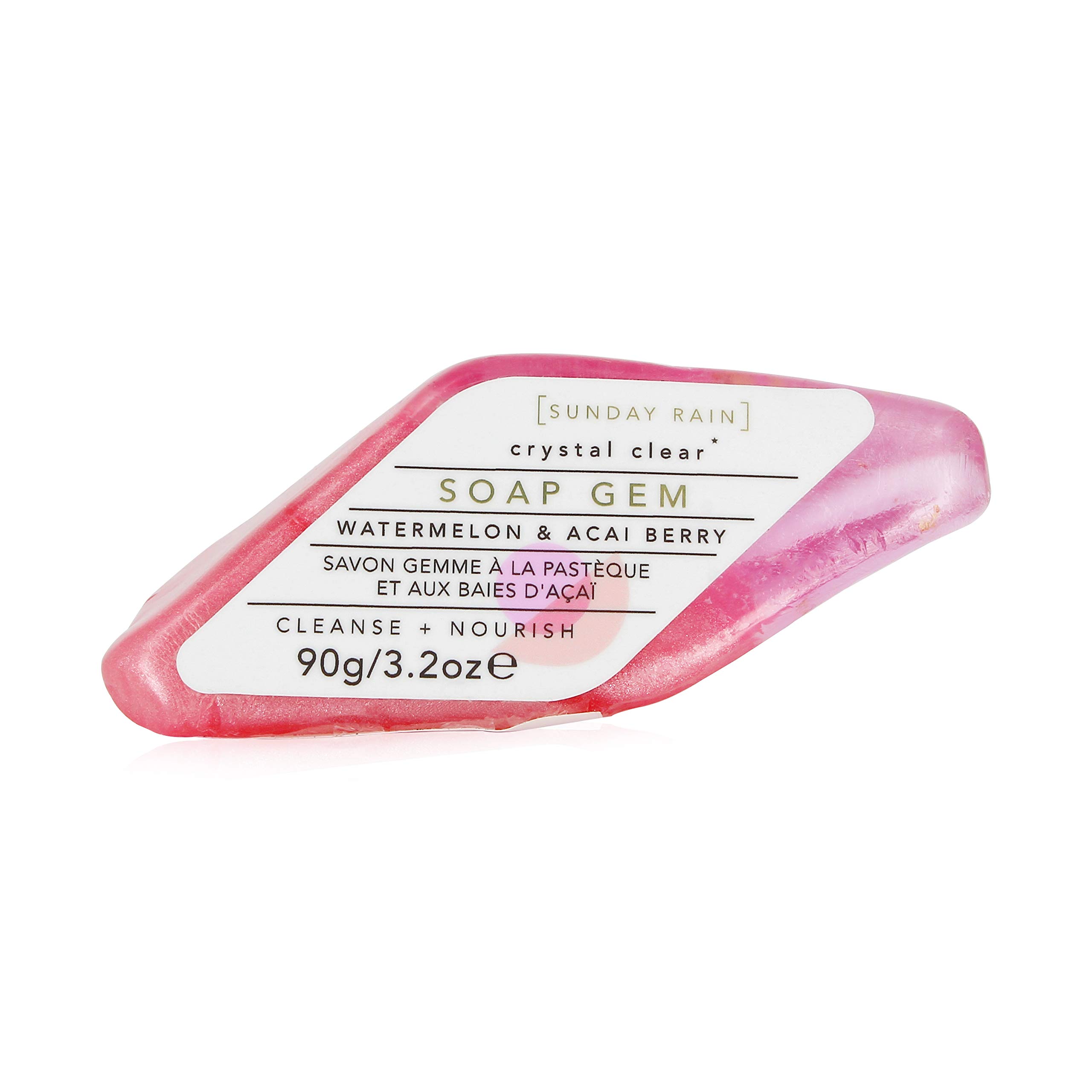 Sunday Rain Gem Soap Acai & Watermelon