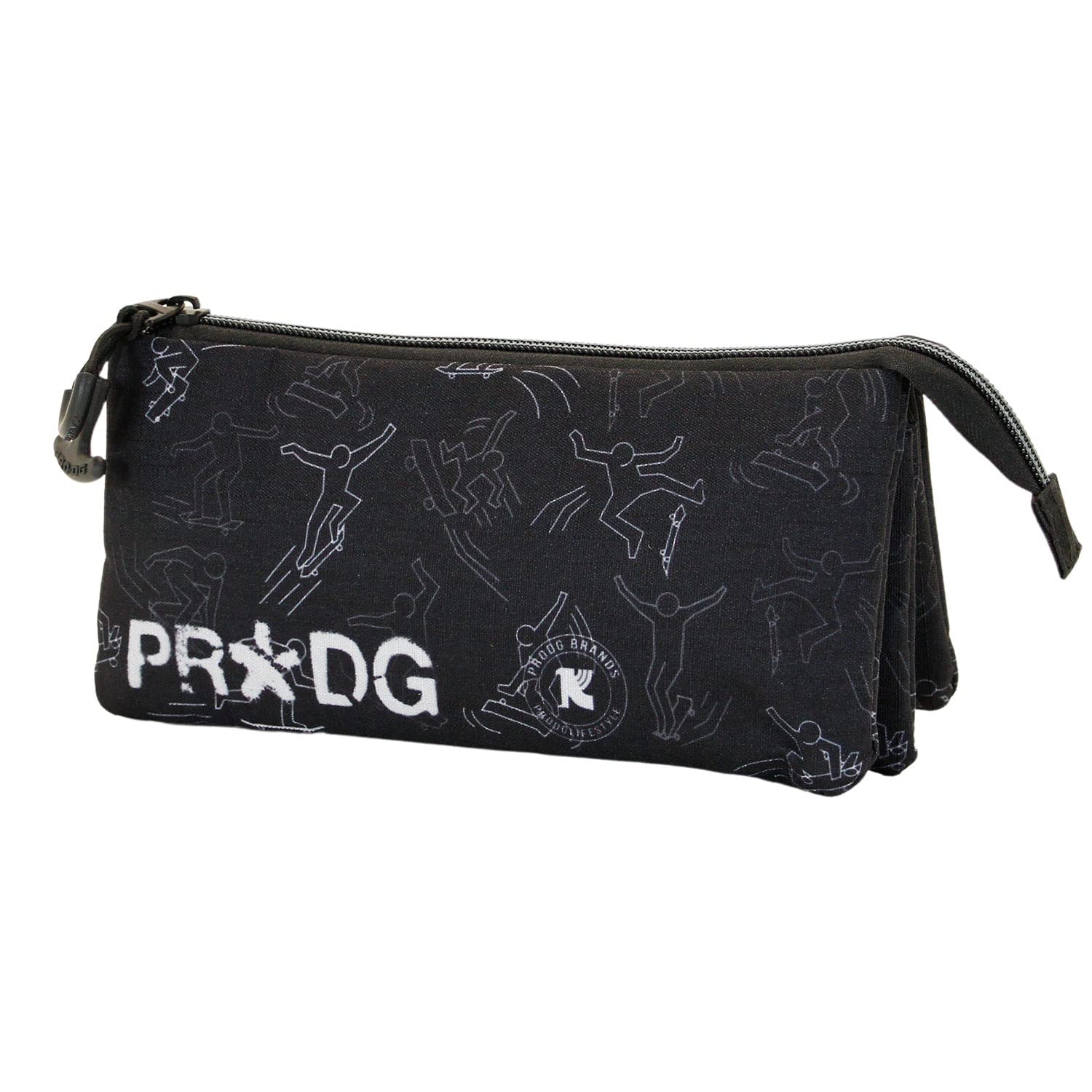 PRODG Tricks-ECO Triple Pencil Case, Black