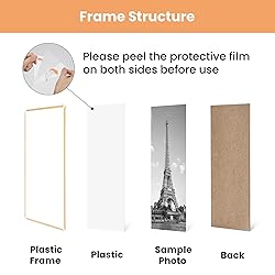 upsimples 16x24 Picture Frame Natural 3