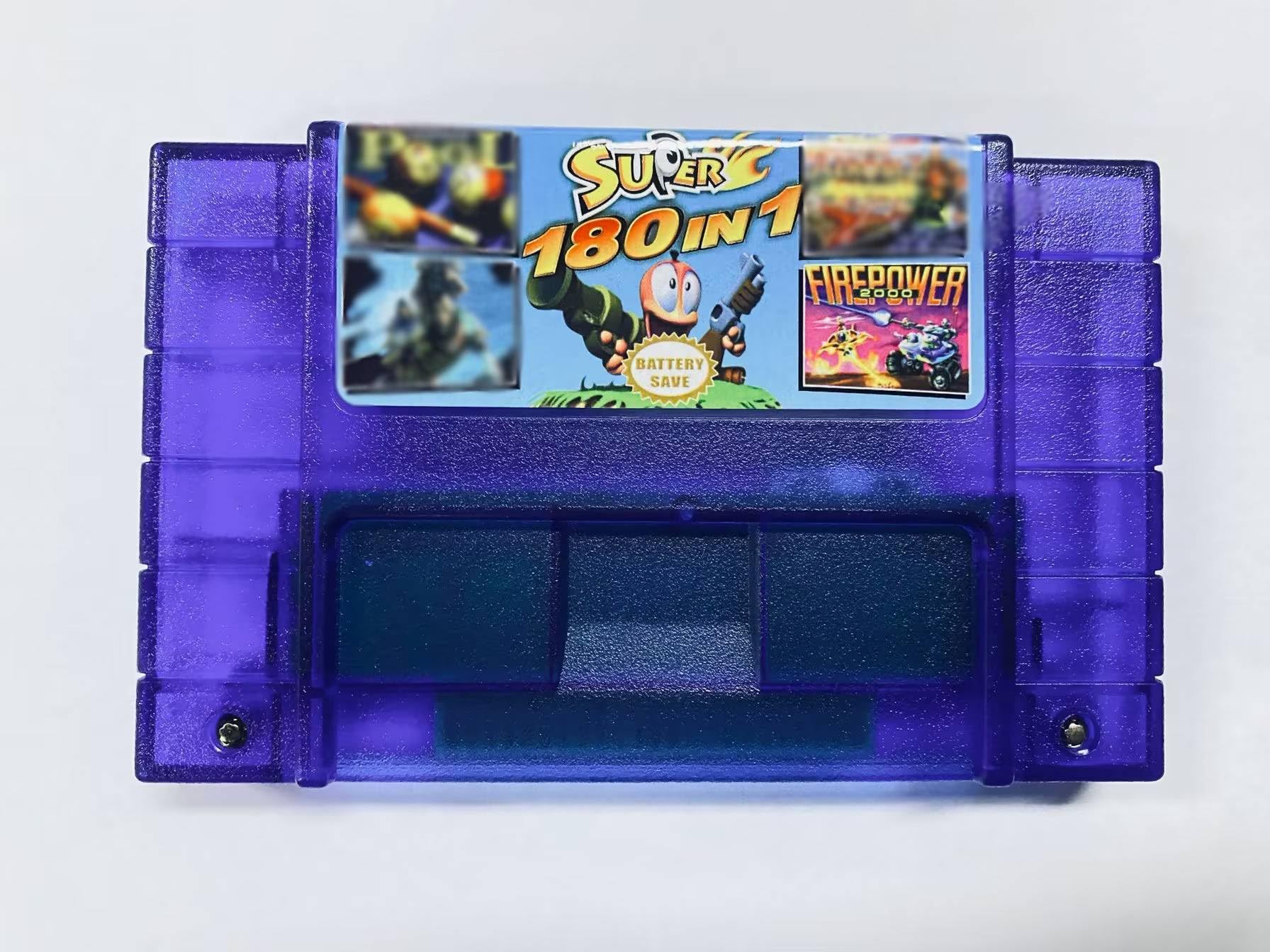 Gamestro 180 in 1 SNES Game Cartridge 16 Bit SNES