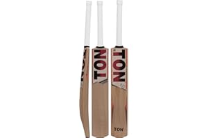 SS Junior Cricket bat, Short Handle, Made to Play with Leather Ball Cricket (Size 3,4,5,6), Multiple Styles