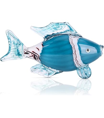 Amazon.com: Lalique Light Blue Fish - 3000200 : Home & Kitchen
