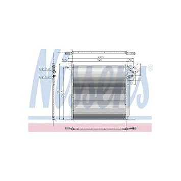 Nissens 94226 Condensador, Aire Acondicionado