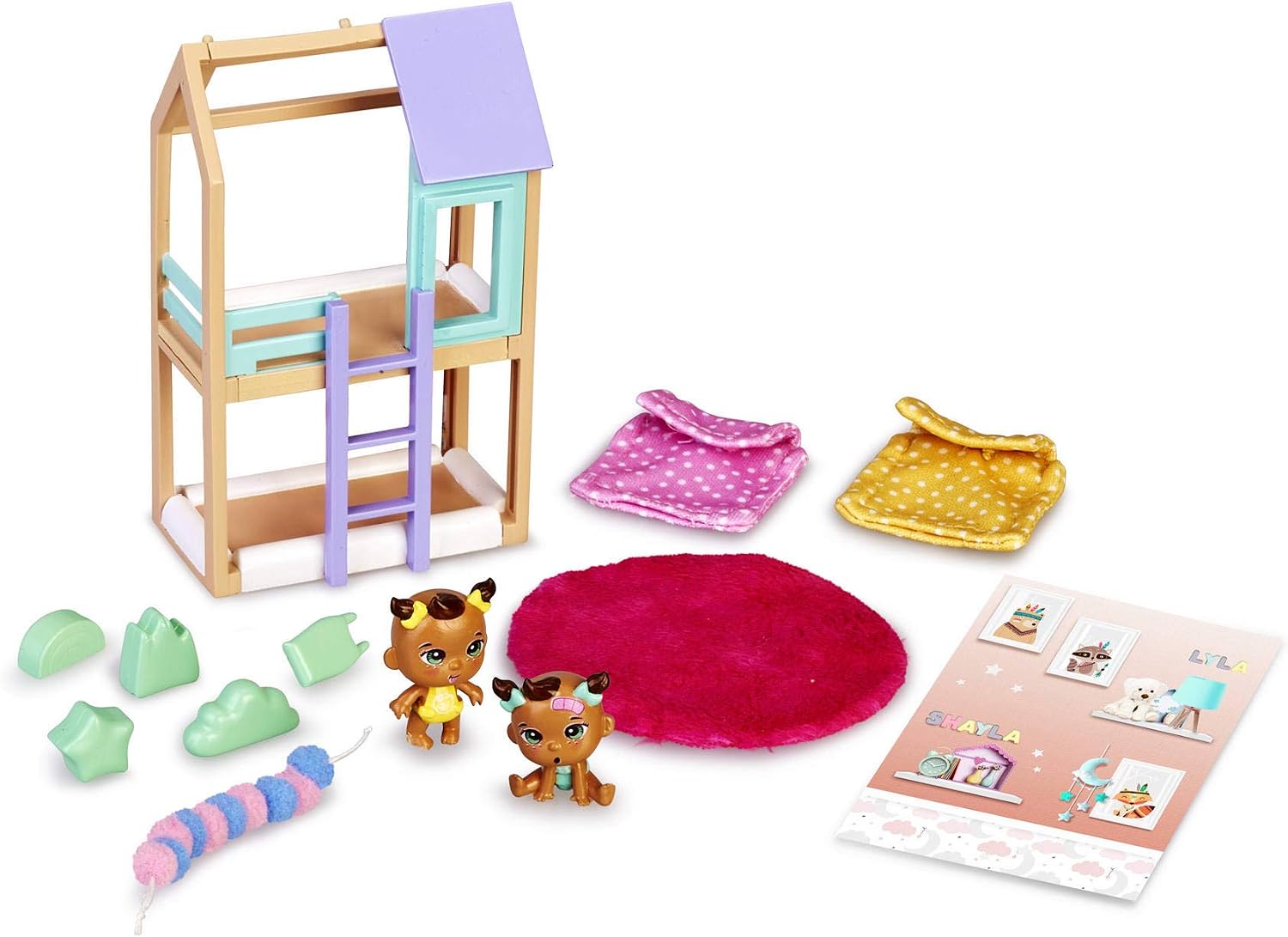 mymy CiTY - Shayla & Lyla, Set of Furniture with Figures, for boys and girls from 3 years old, (Famous 700015597) - Image 3