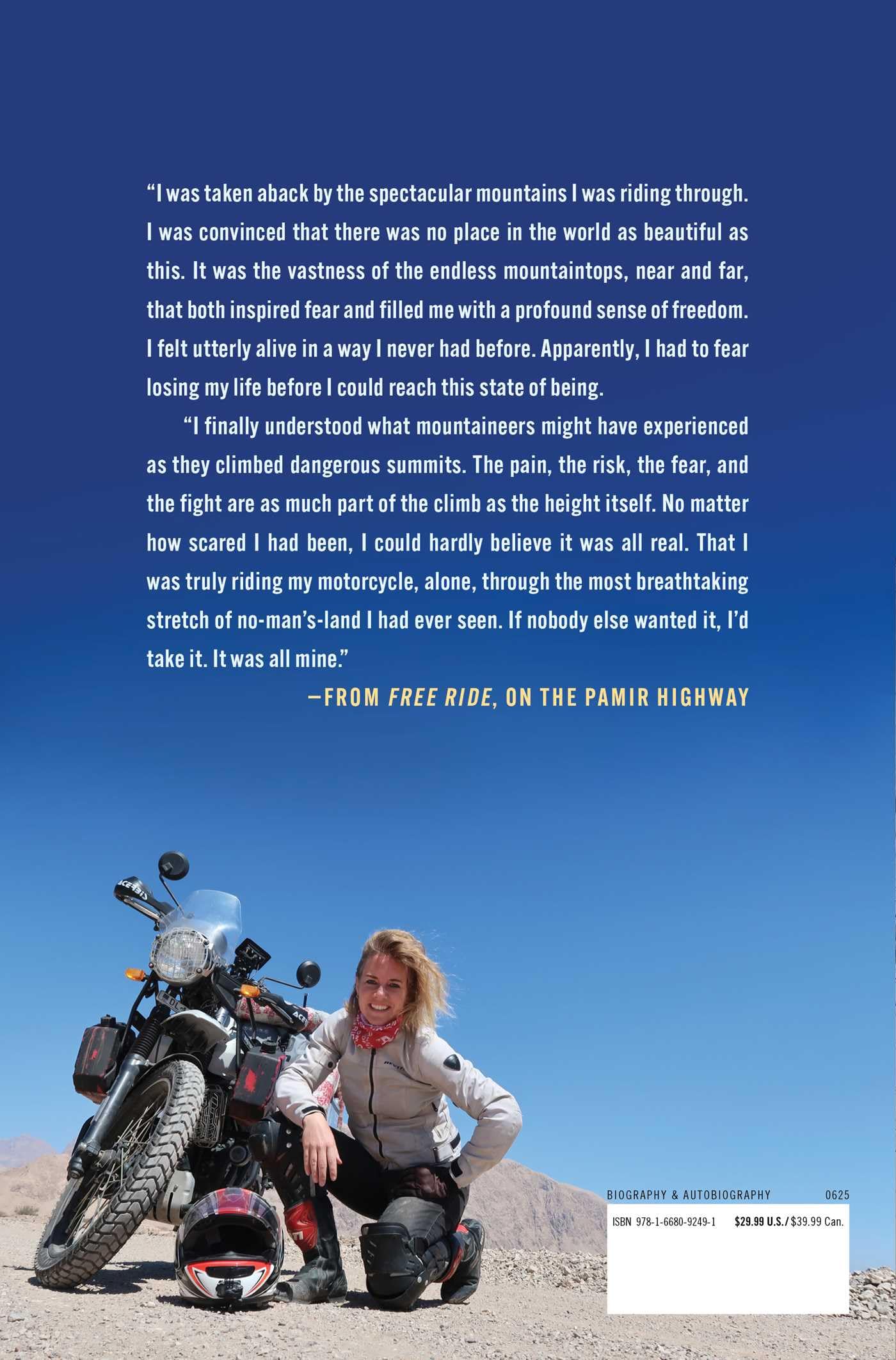 Free Ride: Heartbreak, Courage, and the 20,000-Mile Motorcycle Journey That Changed My Life Free Ride: Heartbreak, Courage, and the 20,000-Mile Motorcycle Journey That Changed My Life Hardcover Audible Audiobook Kindle Audio CD