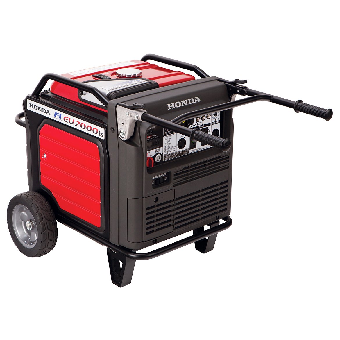 Amazon.com : Honda 7000W Super Quiet Light Weight Inverter 120/240v Fuel  Efficient Generator with iMonitor LCD : Garden & Outdoor