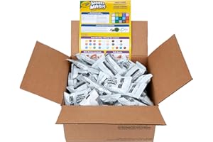 Crayola Model Magic White, Modeling Clay Alternative, Bulk School Supplies Classpack,75 Single Packs, 1 oz