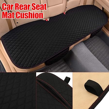 Amazon Co Jp Bestjunly Jp車用 シートクッション 後部座席用1枚 カーシートカバー 座布団 シートクッション 座席シート カー用品 脱とても簡単 滑り止め 通気 防水 車 バイク