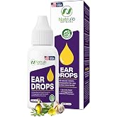 Erbaid Natural Ear Drops for Ear Infection &ndash; Homeopathic Eardrops for Adults, Kids, Baby, &amp; Pets &ndash; Relieves Ear Aches, Swimmer's Ear, &amp; Loosens Wax &ndash; Kids Safe Ear Health Made in USA