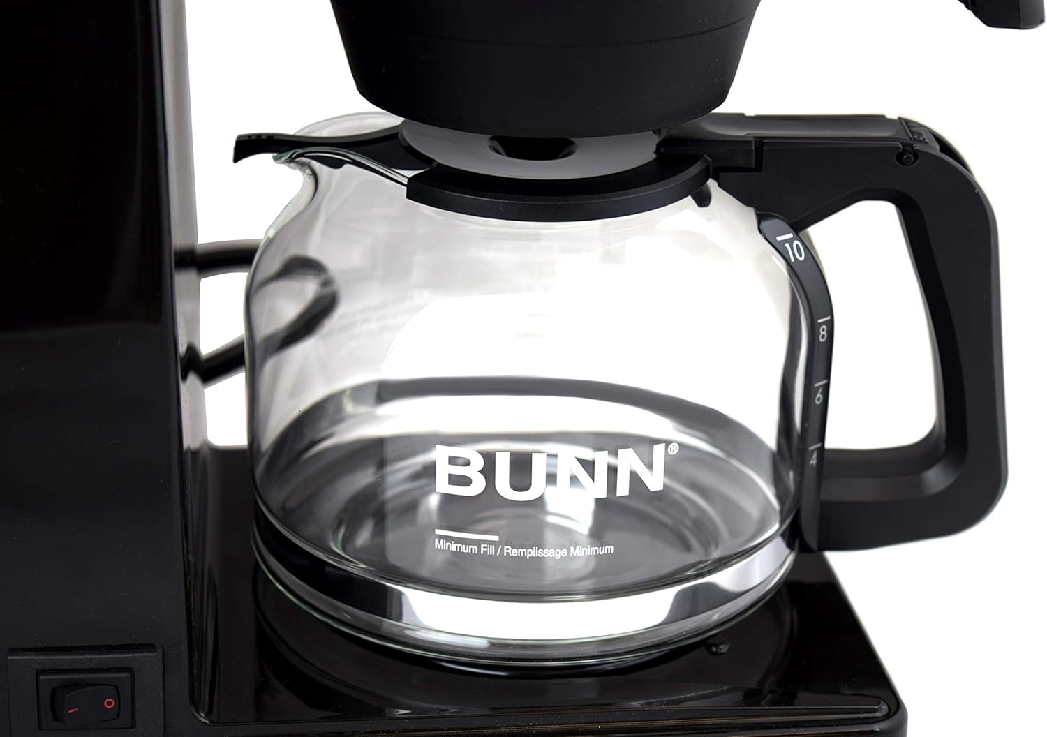 BUNN GRB Velocity Brew 10Cup Home Coffee Brewer, Black GRXB