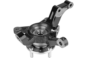 RICMJEND Front Steering Knuckle & Wheel Bearing Hub Assembly Compatible with Chevy Aveo 2004-2011,Aveo5 2007-2011,Pontiac G3 2009-2010,Right Passenger Side Replaces #96535191