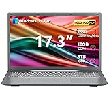 2025 17 17.3 Inch HD+ Windows 11 Pro Laptop for