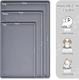 MateeyLife Cat & Dog Food Mat, Silicone, Non-Slip, 61x40 cm, Gray view 2
