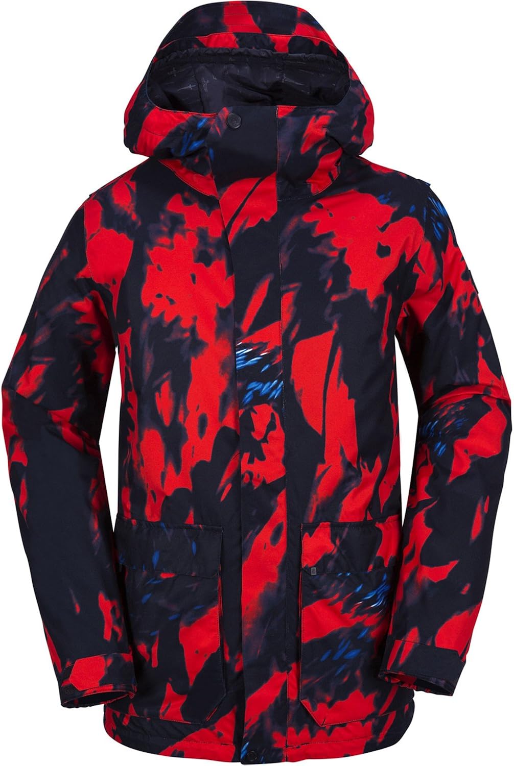 Men's Utilitarian Jacket, red, M Clothing